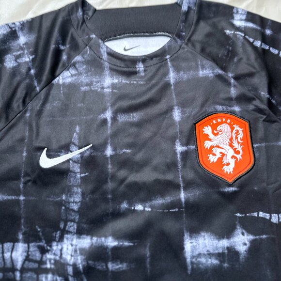 Nike women's Large Dri Fit 2022-23 Netherlands  KNVB Football Soccer Jersey - Picture 5 of 12
